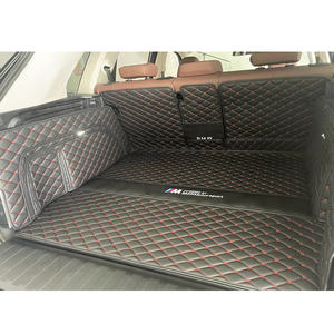 Accessori interni 7d Pvc Leather Waterproof Full Coverage Car Boot Liner tappeto tronco Mat per BMW X3 X5 - Product Image 4
