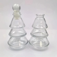 Bouteille de parfum pour arbre de Noël 80 ml, diffuseur à bâtonnets, flacon en verre, boîte personnalisée