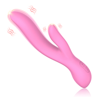 Vibrateur double tête Ylove en silicone liquide extra doux et lisse, stimulateur du point G, jouet sexuel pour femmes, vente en gros