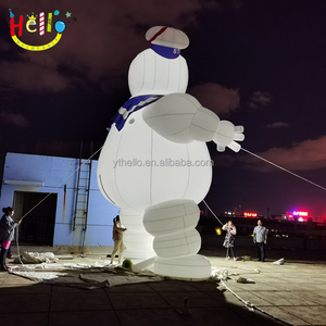 Personaggio dei cartoni animati gonfiabile personalizzato mascotte gonfiabile soggiorno puft <span class=keywords><strong>marshmallow</strong></span> uomo