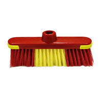 Balai d'intérieur durable pour la maison avec soie douce et tête de balai en plastique épaissi sans tige de fer