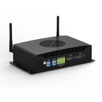 Mini PC Intel Core i5-1235U con Ventilador, 2*RJ45 LAN, COM, DDR4, SSD, HD, DP, GPIO, Linux, Win10/11, Control Industrial -10~60 ℃   Amplio Rango de Temperatura