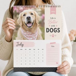 Custom Printed Large Monthly PVC Hanging Wall <b>Calendar</b> Personalized Logo Printing for Office Home - Product Image 1