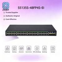 Commutateur réseau H3C S5135S-48FP4S-EI 52 ports 10/100/1000 Mbps POE QoS VLAN SNMP RJ45 en stock