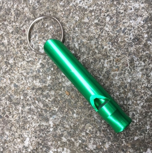 Silbato de Aluminio Metálico de Gran Tamaño (6.2 * 1.15cm) HPW0209 para Campismo, Entrenamiento, Actividades en el Campus, Rescate en Terremotos - Product Image 6