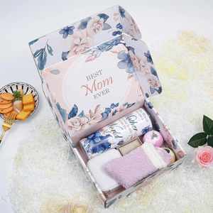 Perfect Christmas Gift Basket with Jewelry Box Necklace for Mom Mother's Day Thanksgiving's Day Good Birthday Gifts for Mom - Product Image 1