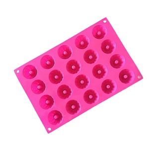 Molde de silicona para hornear pasteles, bandeja de chocolate y dulces reutilizable personalizada de 20 agujeros al por mayor - Product Image 3