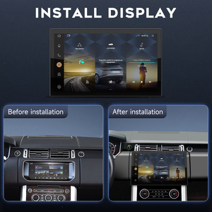 Unidad Principal con Pantalla Táctil de 12.3/13.3 Pulgadas, GPS, Navegación Estéreo, <span class=keywords><strong>Apple</strong></span> CarPlay Inalámbrico y Android Auto para Land Rover Discovery 2 3 4 5 - Product Image 2