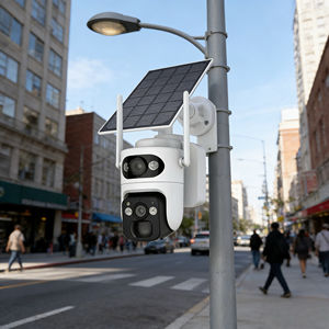 4K户外4G太阳能摄像头家用全彩夜视移动侦测报警防水云摄像头监视器 - Product Image 3