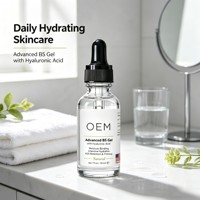 Essence faciale personnalisée à étiquette privée, sérum en gel à la vitamine B5, produit de soin de la peau OEM avec emballage personnalisé