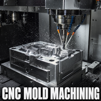 Outils de moulage par injection usinés CNC P&M, fabrication sur mesure OEM, base de moule de précision, directement de l'usine, analyse DFM