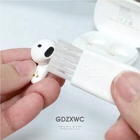 PP poignée petit blanc complet Mini brosses de nettoyage casque nettoyant ordinateur clavier cuisine brosse 10 couleurs