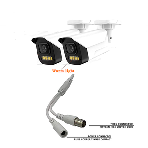 Sistema de Videovigilancia Inteligente de 8 Cámaras, Color, Tipo Bala, Resistente al Agua, Software Tseye Xvr, Cámara de Circuito Cerrado para el Hogar - Product Image 2