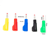 Connecteur banane extensible anti-poussière 4 mm, directement de l'usine