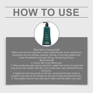 <span class=keywords><strong>Balsamo</strong></span> Colorante per <span class=keywords><strong>Capelli</strong></span> Hoegoa con Tè Nero, Cura Delicata per una Texture Liscia, Applicazione Naturale del Colore, <span class=keywords><strong>Balsamo</strong></span> Colorante Portatile - Product Image 6