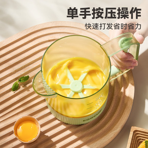 Eggcup Measuring Cup 500Ml With Filter And Whisk For Egg Beating And Cream Whipping - Product Image 4