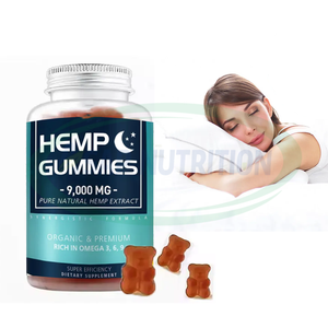 Organic Hemp Seed Oil <b>Gummy</b> Candy Sleeping Supplement 1000mg <b>Bear</b> High Potency Hemp <b>Gummies</b> - Product Image 1