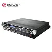 FTA transmodulator DVB-S2 для DVB-T2 16 каналов цифровой RF DVBSS2 к DVBT, цифровой CATV головной узел оборудование