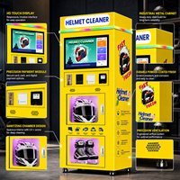 Distributeur automatique de nettoyage de casques, machine de lavage de casques de moto