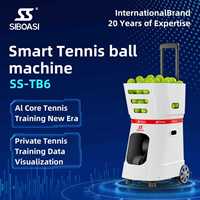 Entraîneur de padel intelligent en plastique de 150 balles - Triple contrôle, durable et portable pour l'entraînement en intérieur/extérieur