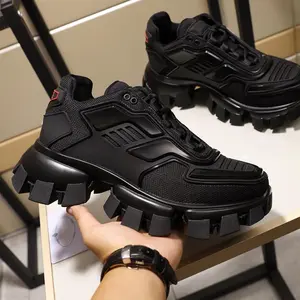 Yeni 2024 en kaliteli moda markaları Cloudburst Thunder siyah Sneakers için erkek ayakkabıları