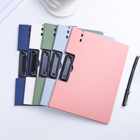 Portapapeles A4 de PP con Doble Clip, Multifuncional, para Informes, Documentos, Archivos, Estudiantes, Blocs de Notas