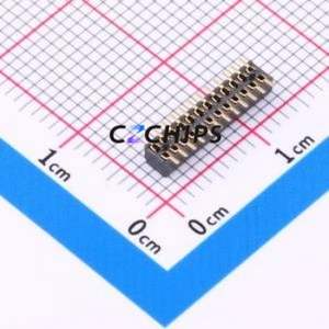 CLM-112-02-G-D-A Pin Socket SMD,P=1mm Connector ( Pitch: 1mm )( Row Spacing: 1mm )( Mounting Type: Vertical Mount ) - Product Image 2