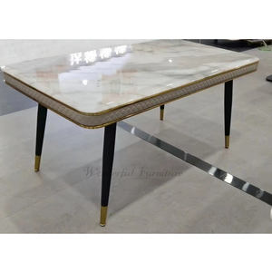 Tables de salle à manger modernes et luxueuses pour la cuisine, l'hôtel, <span class=keywords><strong>le</strong></span> <span class=keywords><strong>restaurant</strong></span>, <span class=keywords><strong>le</strong></span> café et <span class=keywords><strong>le</strong></span> bureau - Product Image 1