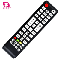 Control Remoto Universal RF Inalámbrico de Alta Calidad Personalizado de Fábrica con Código de Aprendizaje para TV LED LCD Smart TV Específico con Voz y Luz, 1 Año de Garantía