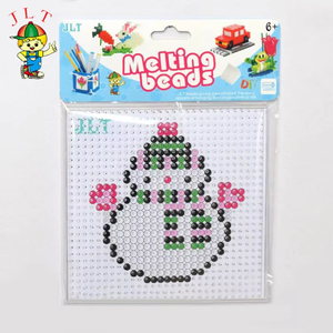 Ecológico EVA no tóxico niños juguetes educativos rompecabezas DIY Mini Hama Perler cuentas Navidad niños regalos - Product Image 1
