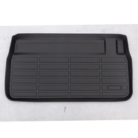 Accessoires d'intérieur de voiture Tapis de sol de voiture 3D TPE Tapis de sol pour Dodge Grand Caravan 2011-2021 7 Seats Tapis de voiture