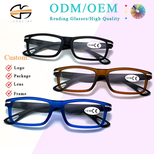 Gafas de Lectura Rectangulares Negras Unisex Shoneray SP-PF25012 con Lentes Transparentes Anti Luz Azul, Diseño Moderno 2026 - Product Image 1