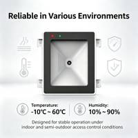 Module de lecteur de codes-barres et QR codes pour tourniquets de kiosque, 1D 2D USB TTL Wiegand, scanner QR codes intégré pour contrôle d'accès