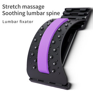 Adjustable Yoga Magic Herniated Disc Magnetic <strong>Therapy</strong> Arched <strong>Back</strong> Lumbar <strong>Stretcher</strong> Magnet Support Posture Massager Brace Machine - Product Image 2