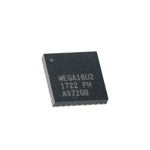 ATMEGA16U2-MU asli baru pengontrol mikro QFN-32 8-bit pengendali mikro AVR 512x8 sirkuit terpadu