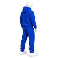 Ensemble de survêtement à capuche AMSEC INDUSTRY imprimé avec strass, longueur intégrale, 100 % coton, sweat-shirt et pantalon de survêtement, streetwear décontracté