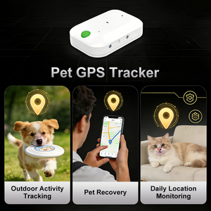 4G CAT-M/Nb2 Pet <span class=keywords><strong>Gps</strong></span> Tracker Ip67 Waterdichte Pet Tracker Met Ble En Wifi - Product Image 5