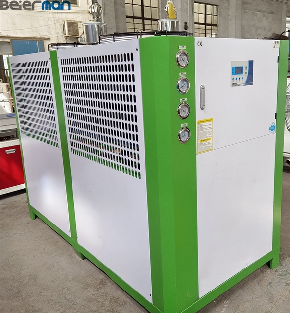 Industrial Water Chiller  Precise Temperature Control Chiller for Plastic Pipe Profile Extrusion Line Injection Molding Machine
