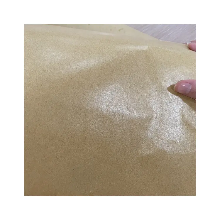 45gsm 330gsm Brown White PE Silicone Coated Kraft Paper Jumbo Roll