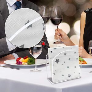 Vente chaude maison Table cuisine clair gracieux acrylique porte-serviettes distributeur de mouchoirs pour affichage uniquement - Product Image 3