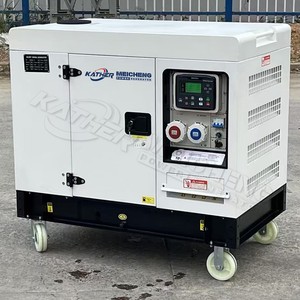 Máy phát điện diesel 15KW 12KW Máy phát điện diesel Chất lượng cao Máy phát điện Diesel Diesel làm mát bằng không khí hai xi lanh im lặng với độ ồn thấp - Product Image 1
