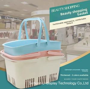 Canasta de Compras Portátil de PP para Cosméticos, Paquete de 10 Unidades, Ideal para Tiendas de Conveniencia - Product Image 3