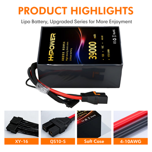 แบตเตอรี่โดรน HHPOWER 12S 44.4V 39000mAh 1731.6Wh ความหนาแน่นสูง 10C กึ่งโซลิดสเตท สำหรับโดรนเกษตรกรรมและอุตสาหกรรม รุ่น PL7217420 - Product Image 4