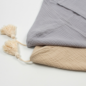 Gland <span class=keywords><strong>bio</strong></span> <span class=keywords><strong>coton</strong></span> tissu crêpe enfants à capuche serviette mousseline infantile couverture serviette <span class=keywords><strong>de</strong></span> <span class=keywords><strong>bain</strong></span> bébé <span class=keywords><strong>Cape</strong></span>, bébé peignoir - Product Image 6