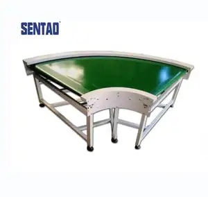 SENTAO 90 180 Degree Turn PU/PVC Belt Conveyors