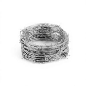 Alambre de Hierro de 2.0mm*200m, Alambre de Púas Antiescalada, Rollo Galvanizado, Certificado CE, Venta al por Mayor, No se Oxida, Cerca Agrícola para Granjas - Product Image 1