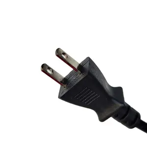 Japan 2 pin plug pse standard 2*0.75mm 1.2m ac power cord 110v
