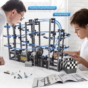 Mould King 26002, Modelo Educativo Electrónico de Gran Tramvía de Bolas, MOC, Juguetes de Plástico, Bloques de Construcción para Niños, Juego de Ladrillos - Product Image 4