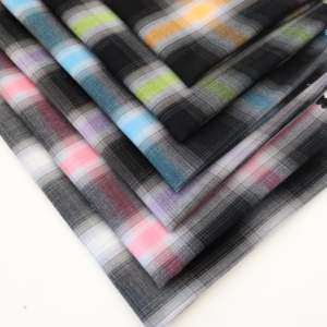 Tela a cuadros de tartán de algodón 100% con tinte de hilo personalizado Falda larga a cuadros y pantalones de traje para hombre/<span class=keywords><strong>mujer</strong></span> tela de vestir al por mayor - Product Image 6