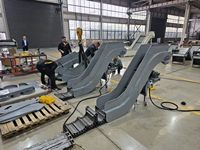 Élévateur à plateaux à conversion de fréquence, régulation de vitesse, alimentation continue, équipement de levage vertical pour matériaux
